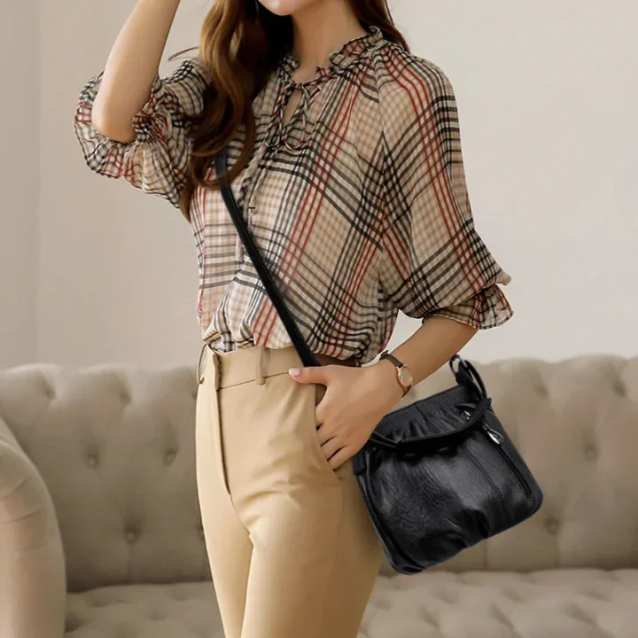 Ava – Casual Leder Tasche | 50% RABATT - Image 6