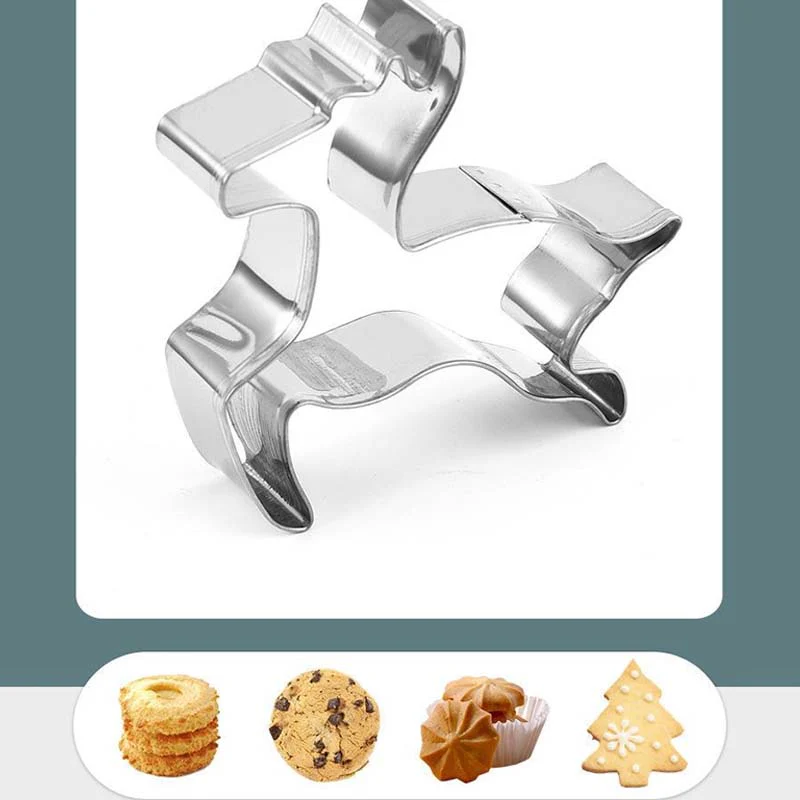 BakeJoy – 24-teiliges Edelstahl-Set Weihnachts-Ausstechformen - Image 3