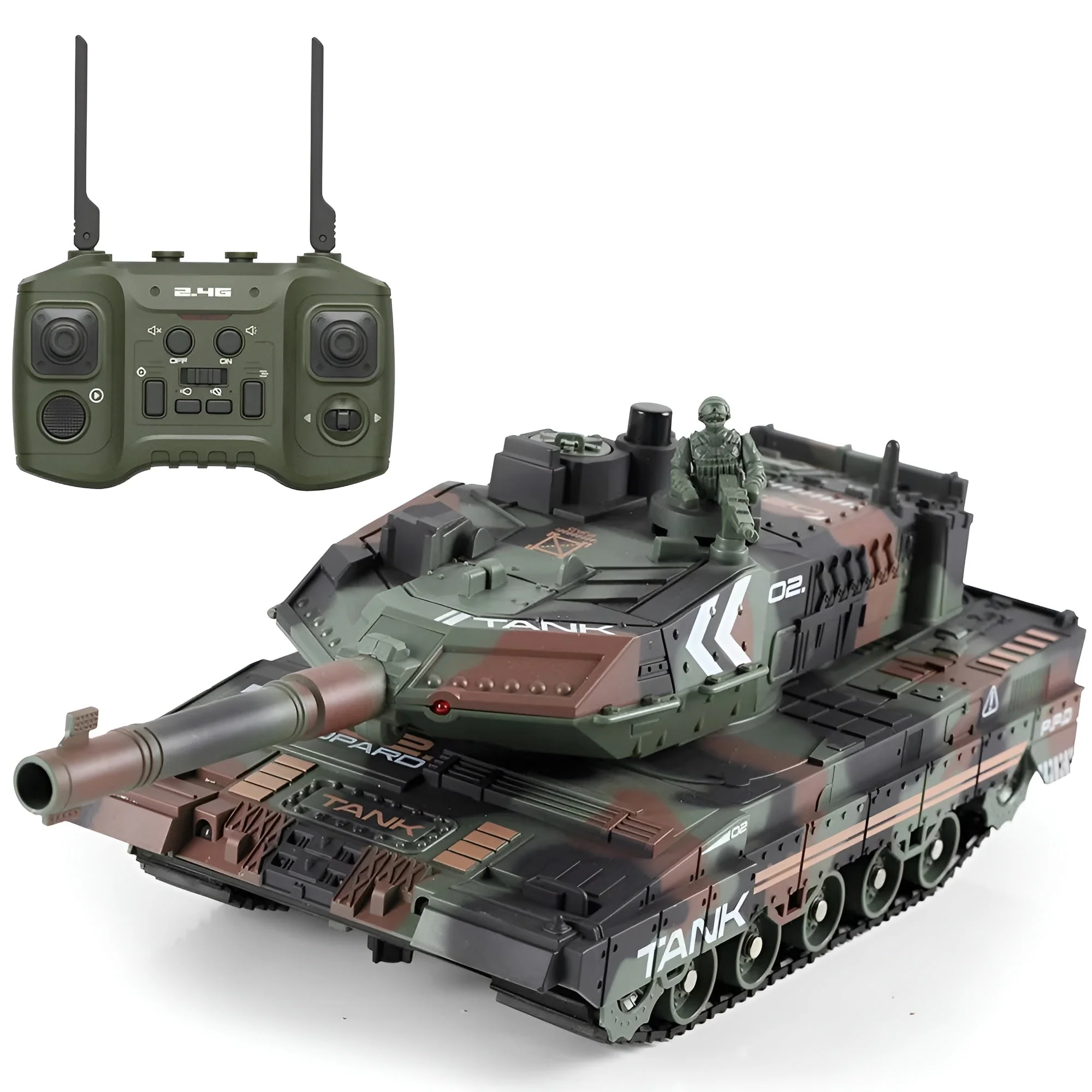 BattleBlitz – RC Panzer mit Action-Features | 50% RABATT - Image 2