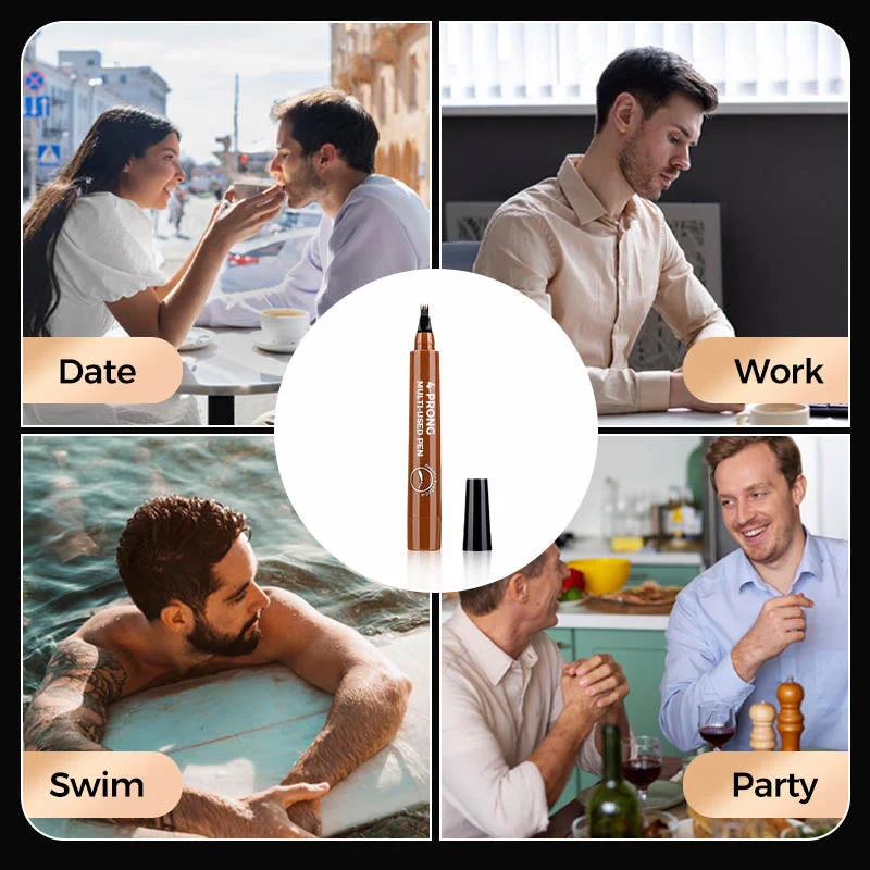 BeardPen Pro™ – 4-Spitzen Bart-Korrekturstift | 1+2 GRATIS - Image 7