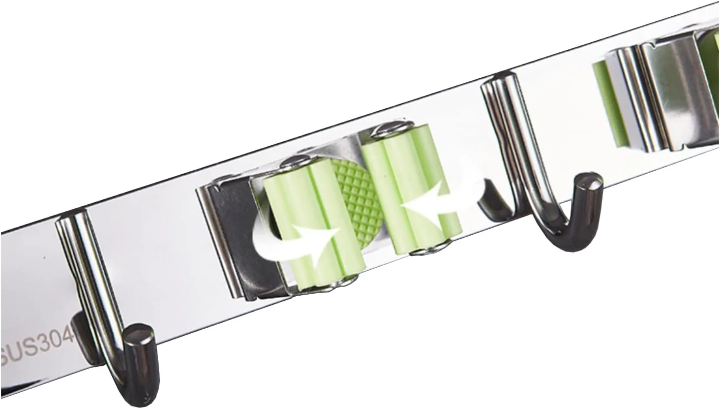 Besenhalter aus Edelstahl für die Wandmontage - Image 4
