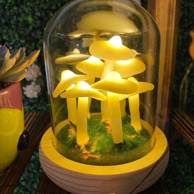 Bezaubernde DIY-Pilz-Lampe für Heimdekoration - Image 3