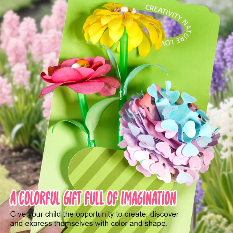 BloomCraft – Kinder DIY Blumen Kreativ-Set - Image 6