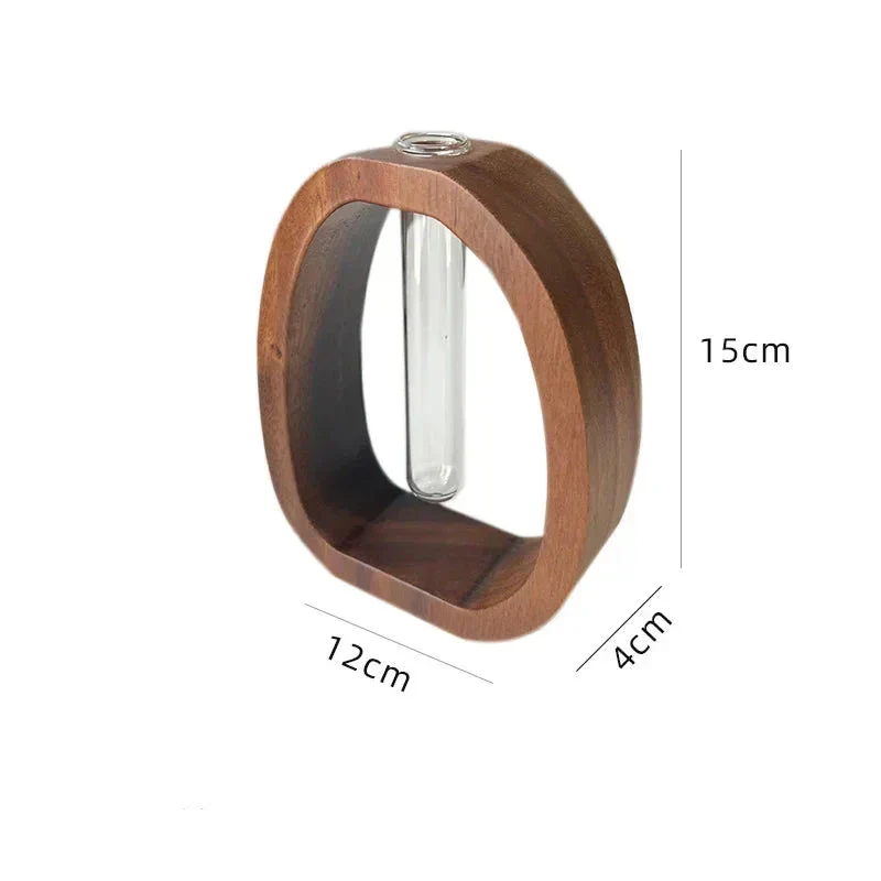 NordWood – Handgefertigte Holzrahmenvase Eleganz | 50% RABATT - Image 2