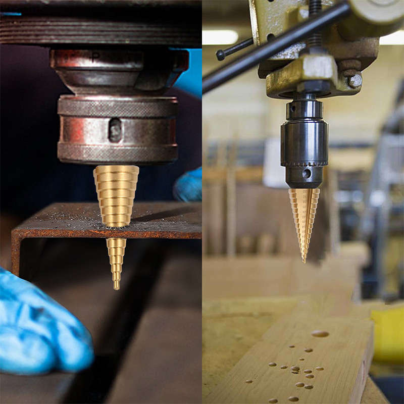 Bohrerset mit Titanbeschichtung (6 Stück) - Image 6