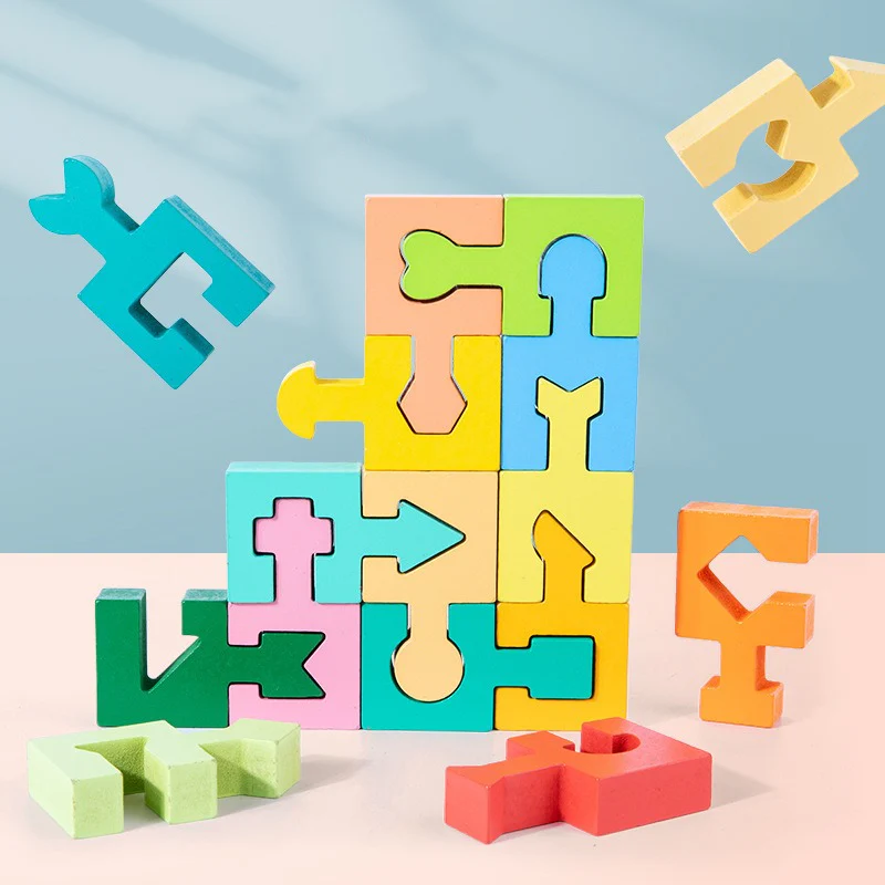 BrainBoost - 16 geometrisch geformte Bausteine — Entfachen Sie Neugier und Selbstvertrauen - Image 8