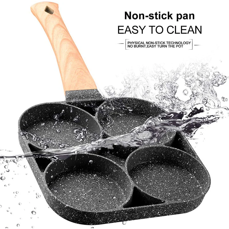 EcoStone Pro - Bratpfanne Antihaft 4 Tassen für Eierpfannkuchen | 50% RABATT - Image 4