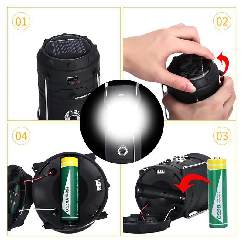 CampGlow – 3-in-1 LED-Campinglaterne - Image 11