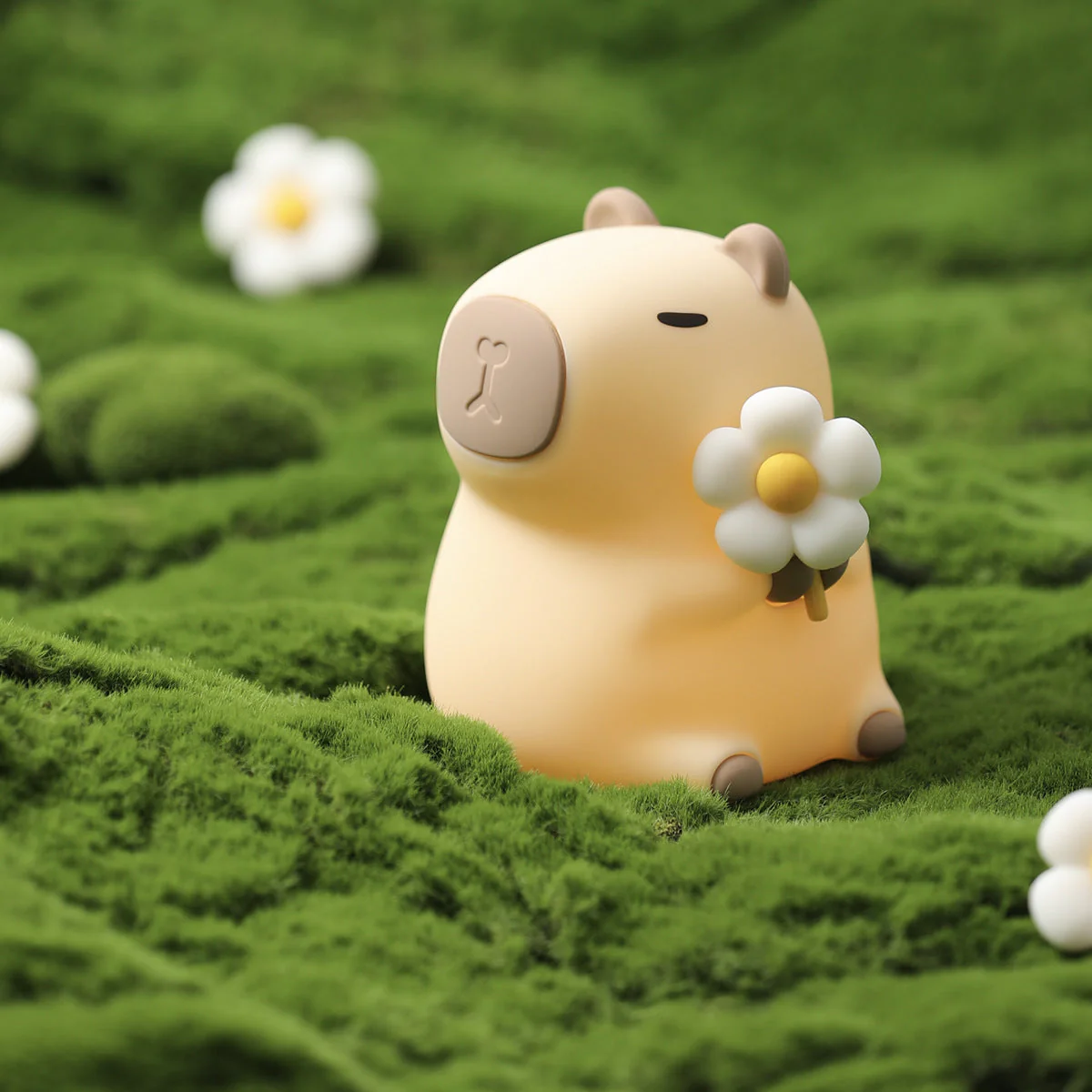 Capybara Squishy Silikon LED Nachtlicht - Perfektes Geschenk für Kinder und Mädchen - Image 3
