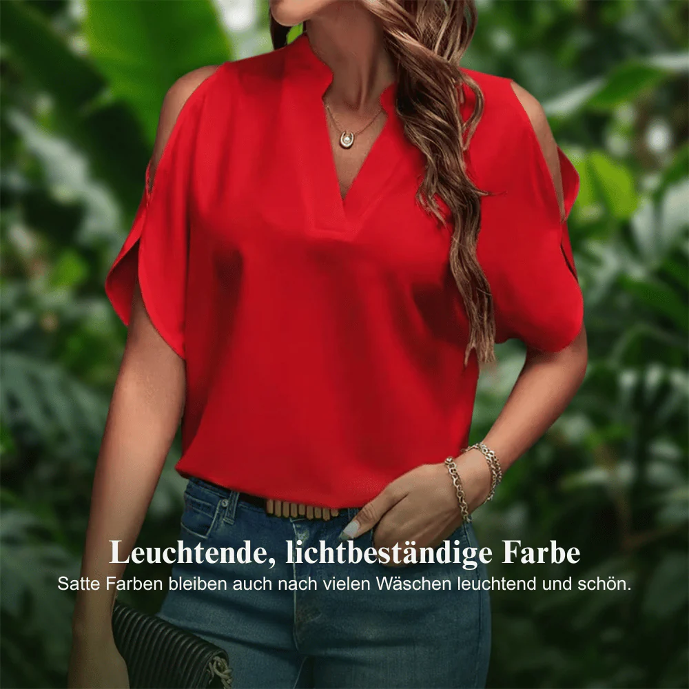 Celina — Leichtes Top mit V-Ausschnitt | 50% RABATT - Image 4