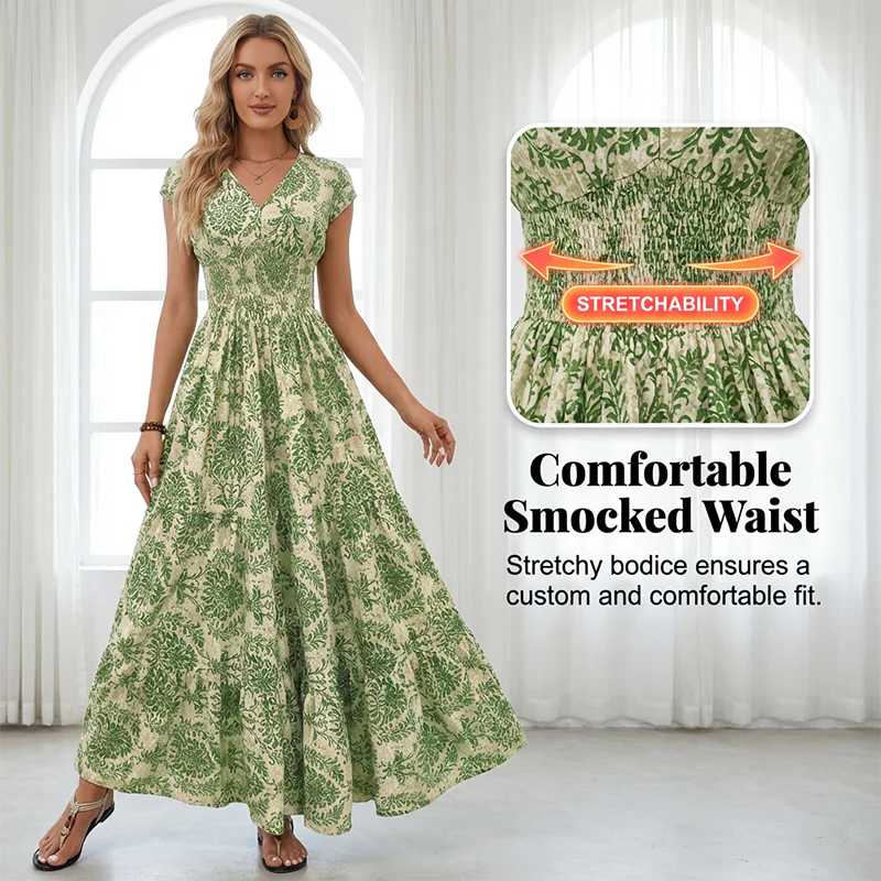 Clara — Florales Eleganz Kleid | 50% RABATT - Image 13