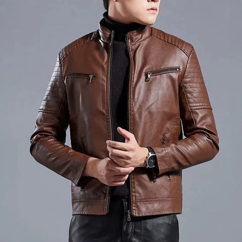 Henry – Herren-Bikerjacke aus Leder - Image 6
