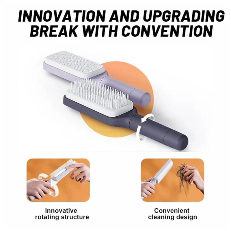 CleanBrush™ – Rotierende Selbstreinigungs-Haarbürste | 1+1 GRATIS - Image 10