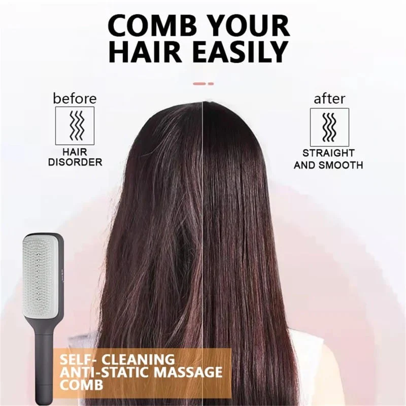 CleanBrush™ – Rotierende Selbstreinigungs-Haarbürste | 1+1 GRATIS - Image 12