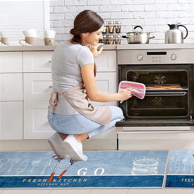 CleanStep Set (2 Stück) - Rutschfeste, saugfähige Bodenmatte - Image 4