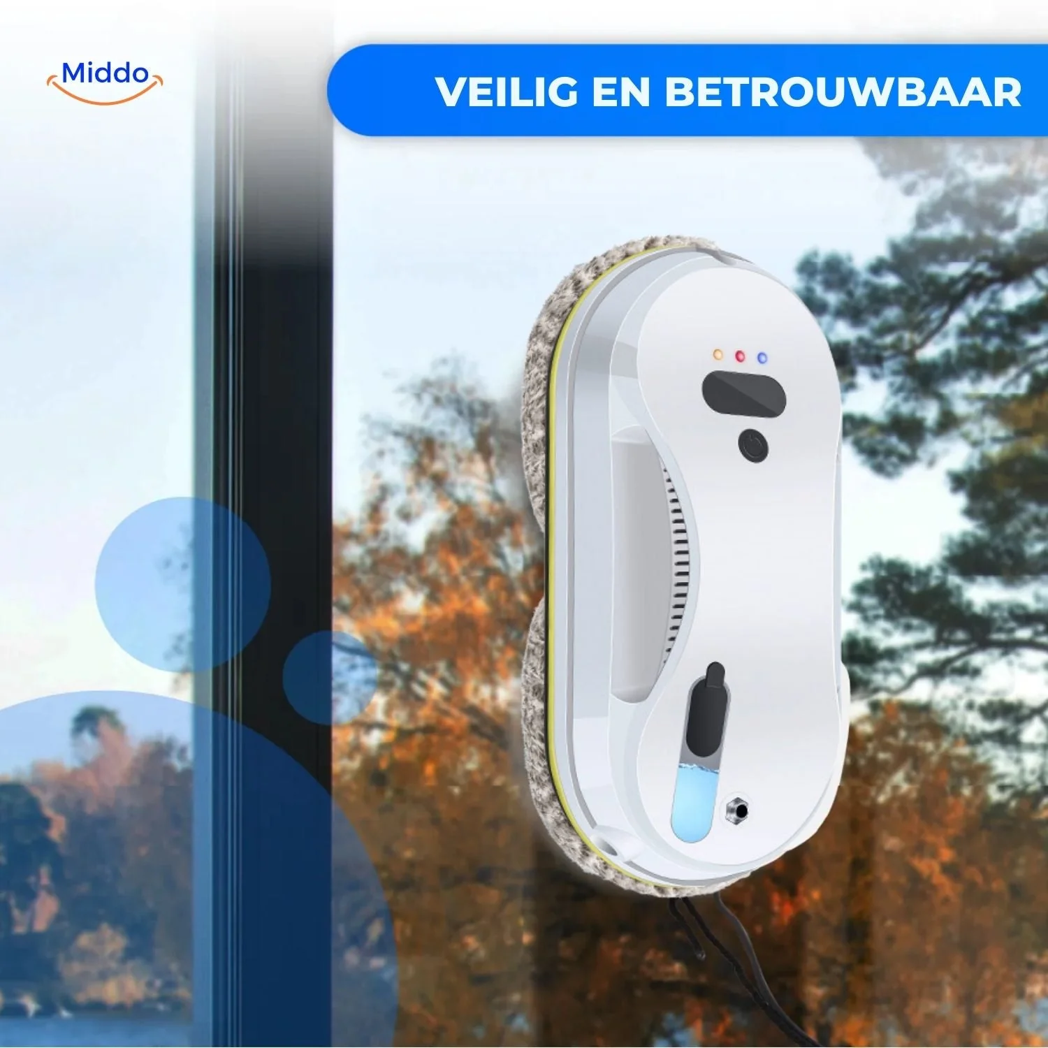 CleanSweep Fensterroboter — mühelose strahlend saubere Oberflächen - Image 3