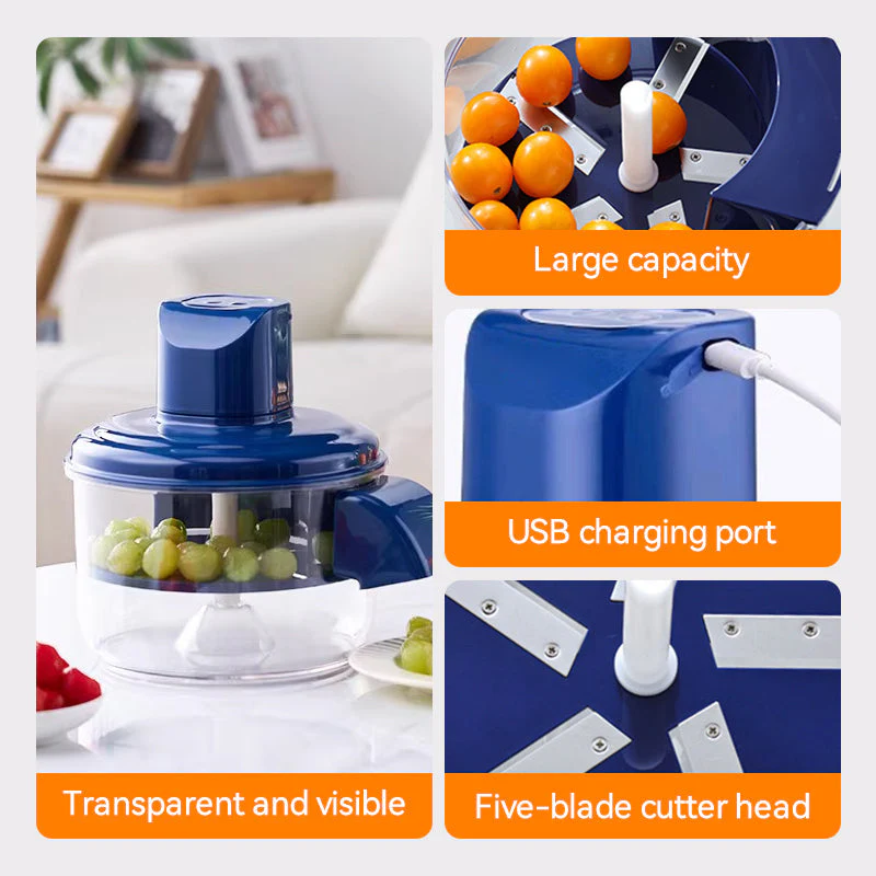 ClearPeel – Transparenter elektrischer Obst- und Gemüseschäler - Image 2
