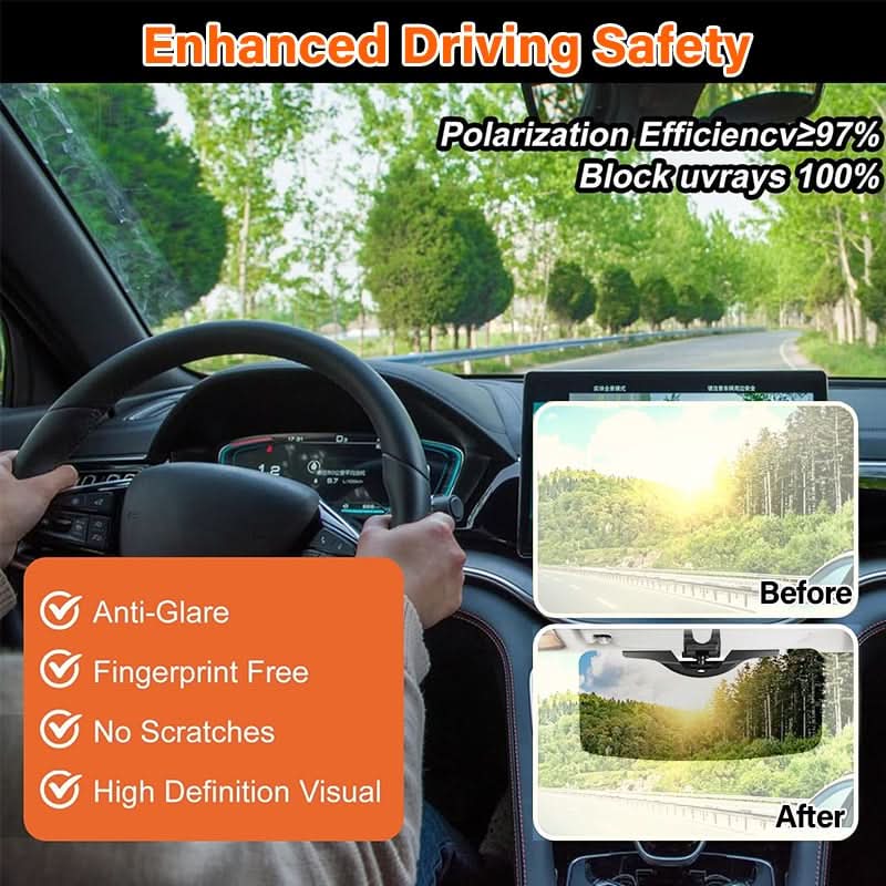 ClearView Smart-Sonnenblende – Konzentriert, Entspannt und Sicher Fahren - Image 5