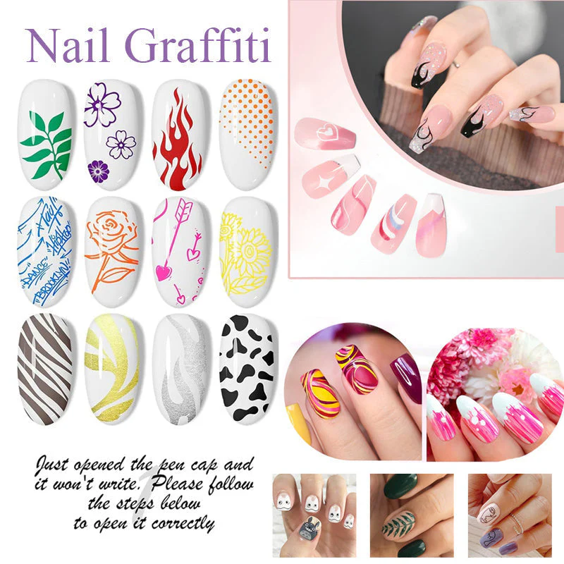 ColorBrush™ – 12-teiliges Nagelkunst-Stiftset | 50% RABATT - Image 4