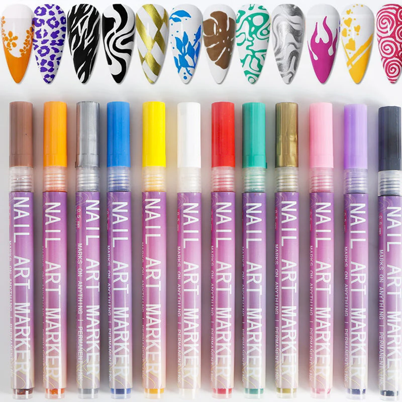ColorBrush™ – 12-teiliges Nagelkunst-Stiftset | 50% RABATT - Image 9