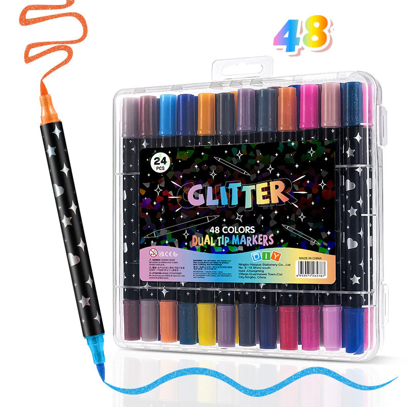 ColorSplash – 24 + 24 GRATIS Glitzer-Splash-Marker | 50% RABATT - Image 5