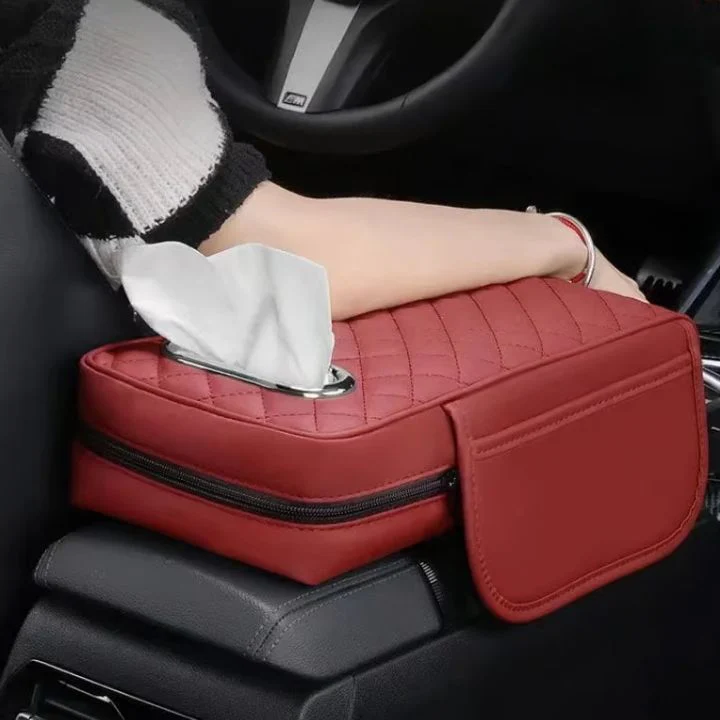 ComfortHub - Auto-Armlehnenbox mit Taschentuchhalter [Letzter Tag Rabatt] - Image 2