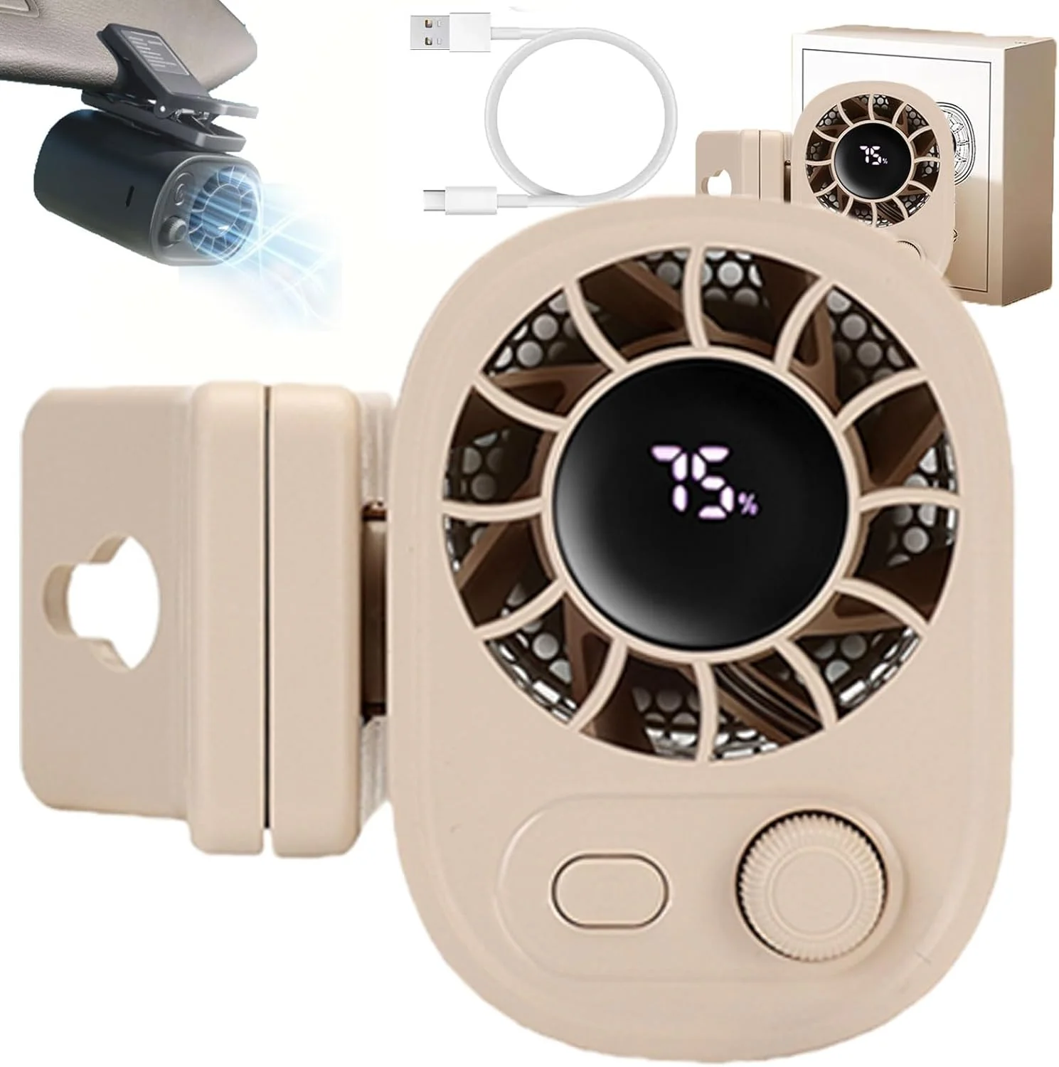 CoolBreeze™ Auto-Ventilator mit Clip | 50% Rabatt - Image 10