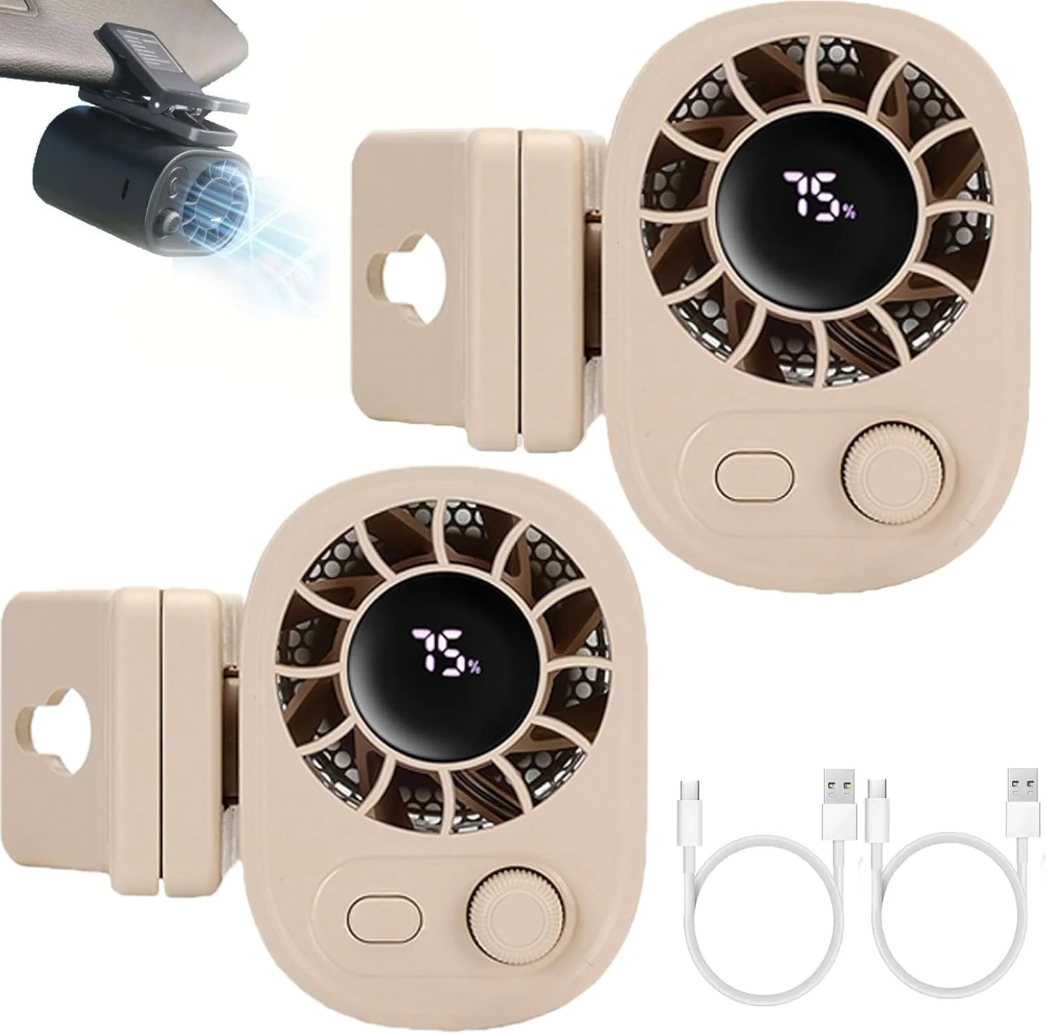 CoolBreeze™ Auto-Ventilator mit Clip | 50% Rabatt - Image 16