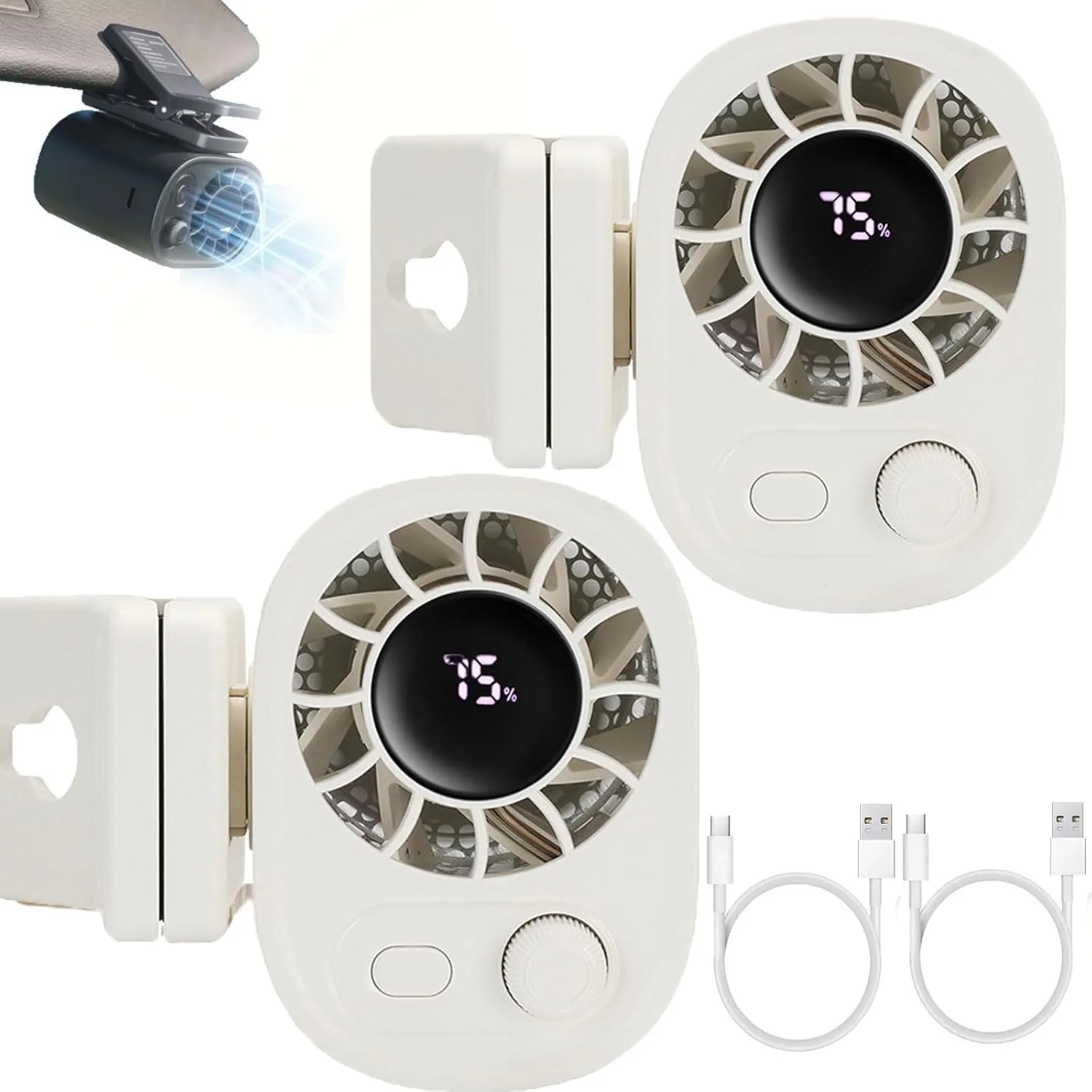 CoolBreeze™ Auto-Ventilator mit Clip | 50% Rabatt - Image 17