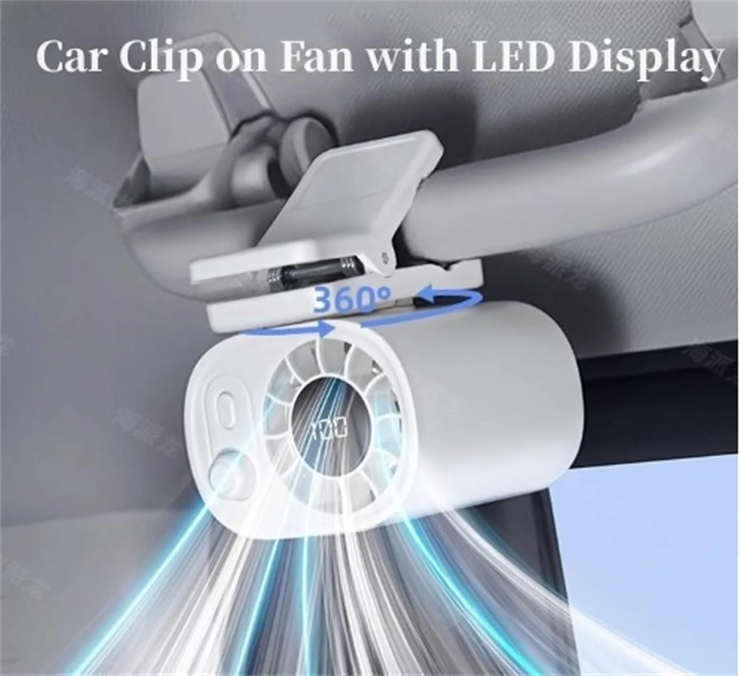 CoolBreeze™ Auto-Ventilator mit Clip | 50% Rabatt - Image 3