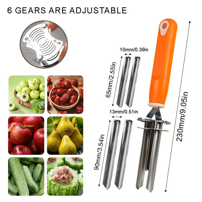 CoreMaster™ – Verstellbarer Edelstahl-Fruchtentkerner | 1+2 GRATIS - Image 2