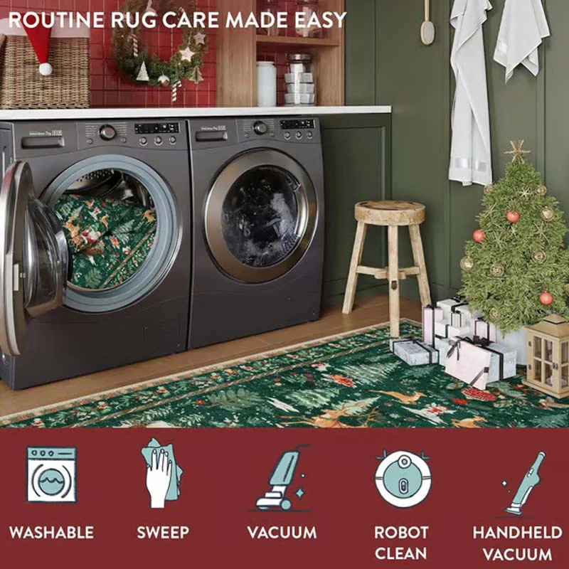 CozyChristmas – Weicher, rutschfester Weihnachts-Teppich | 50% RABATT - Image 3
