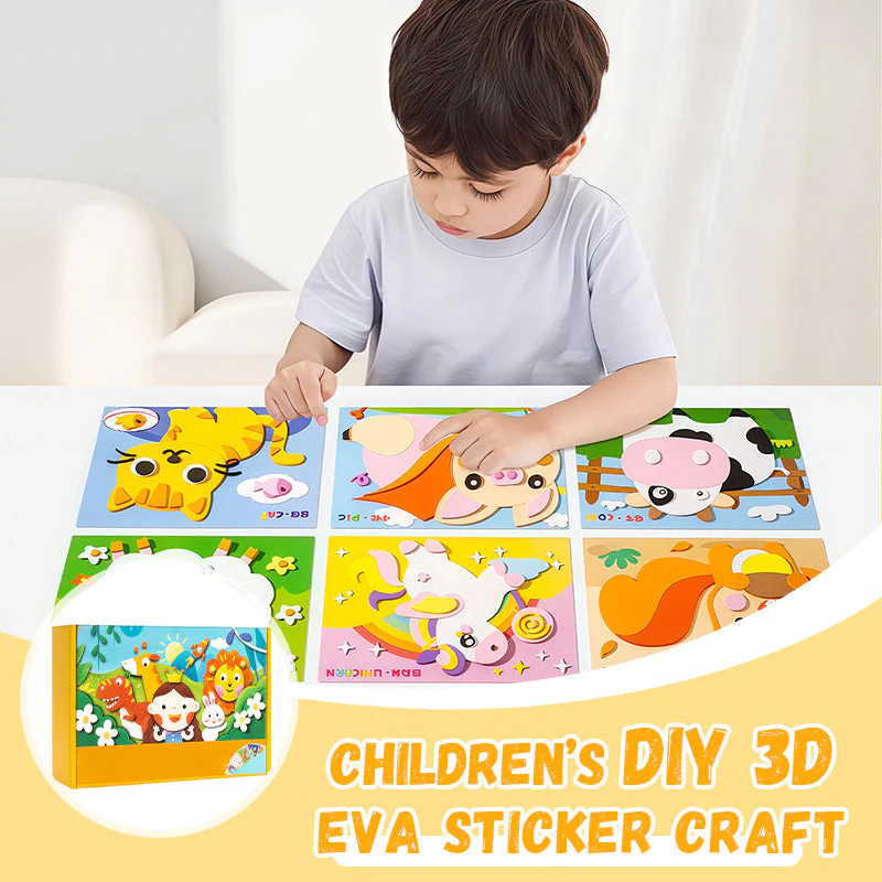 CraftyKids – DIY 3D EVA Bastelsticker - Image 11