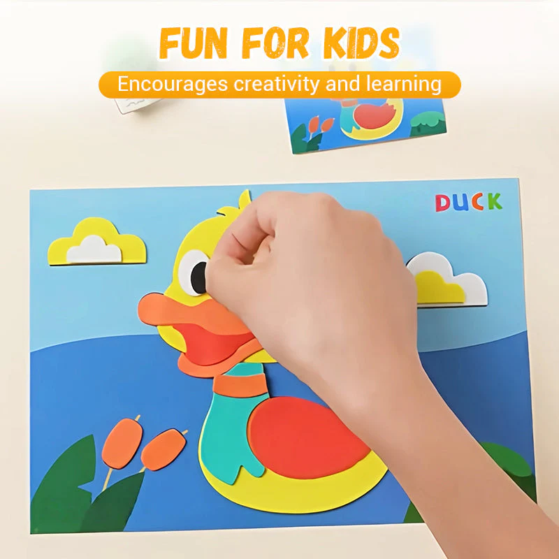 CraftyKids – DIY 3D EVA Bastelsticker - Image 17