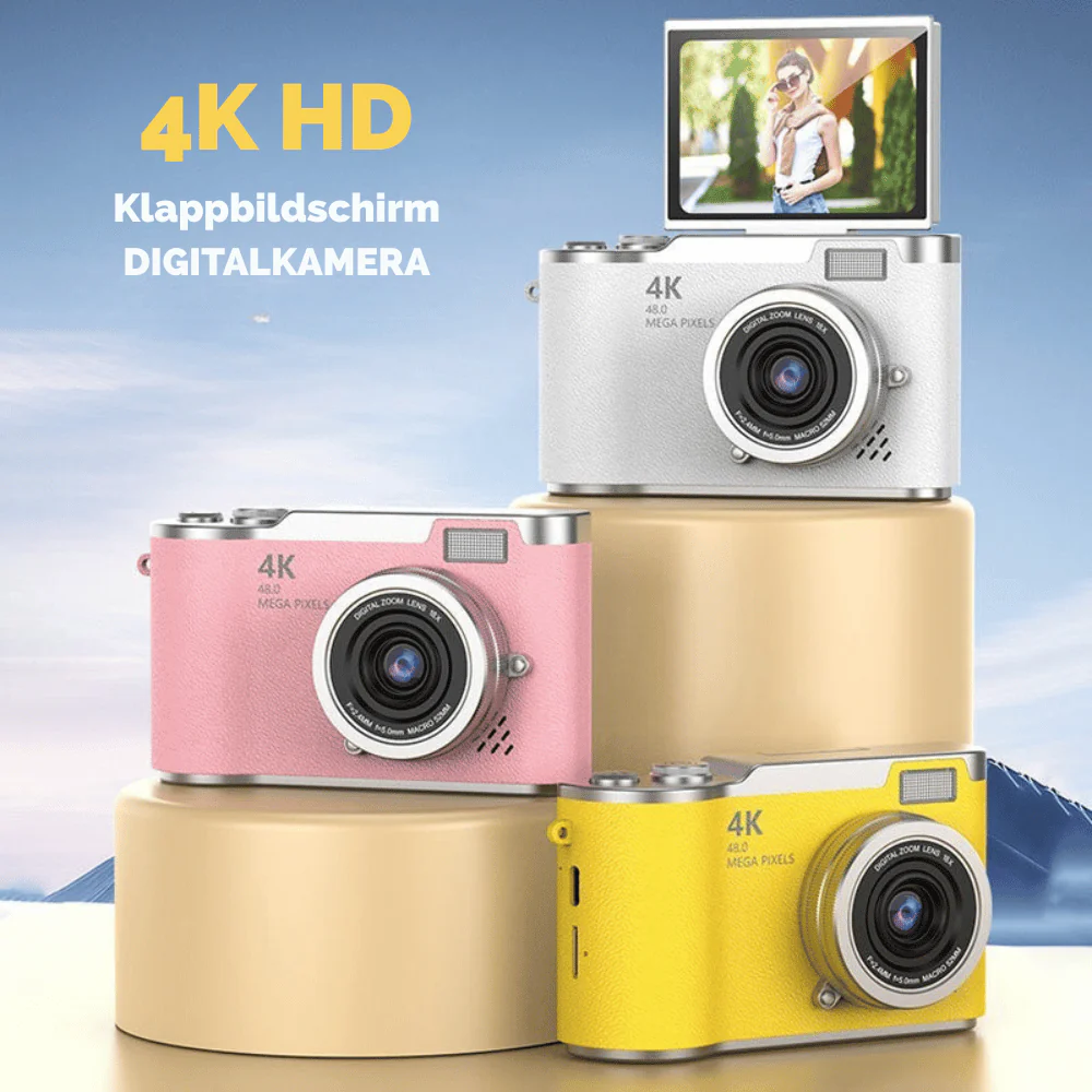 CrystalView — 4K Vlog Kamera | 50% RABATT - Image 3
