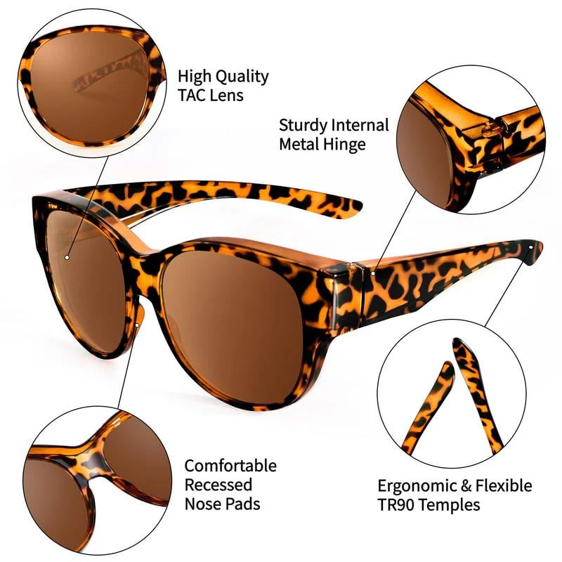 OptiShade™ – Polarisierte Überbrille für Klaren Blick bei Sonne | 1+1 GRATIS - Image 5