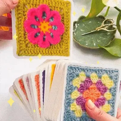 CrochetMagic - Granny Square Karten-Set | 50% RABATT - Image 4