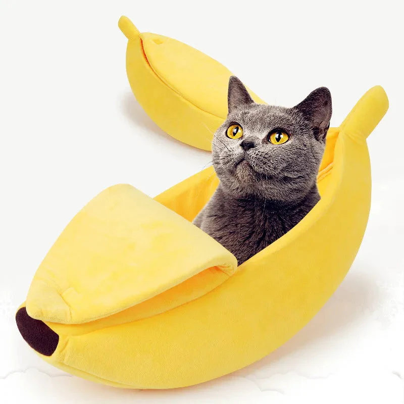 das kuschelige bananenförmige Bett für Ihren pelzigen Freund! - Image 2