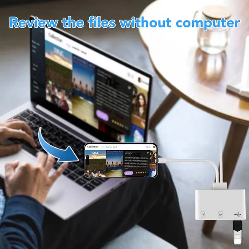 DataLink – 3-in-1 SD/TF/USB Kartenleser | 1+1 GRATIS