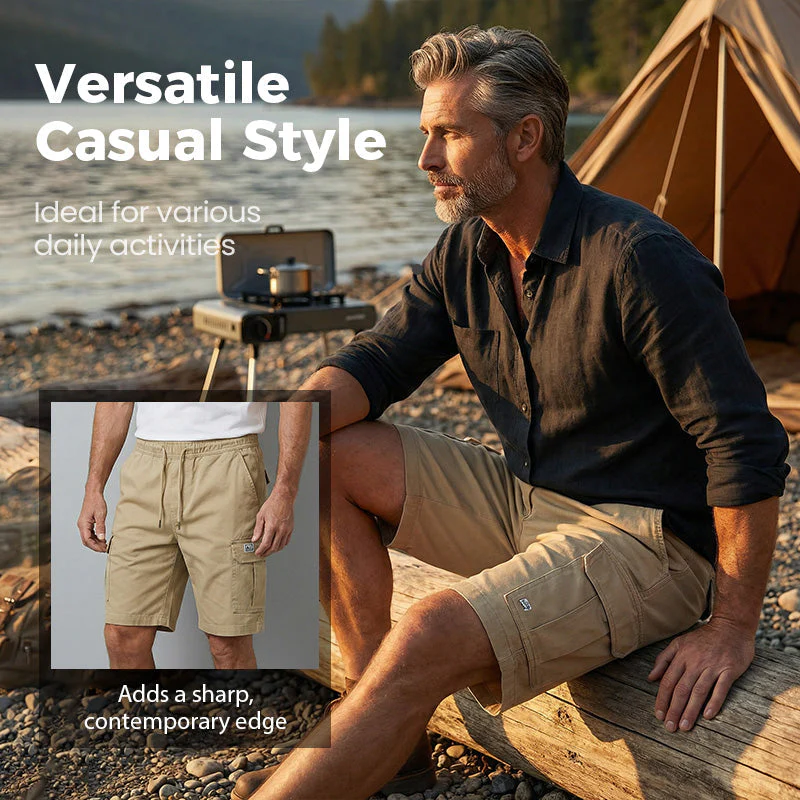 David — Leichte Cargo Shorts - Image 4