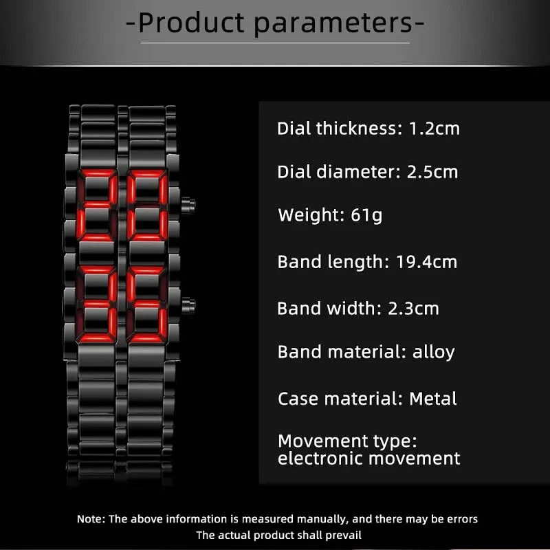 Digitale Lava-Armbanduhr für Männer - Image 2