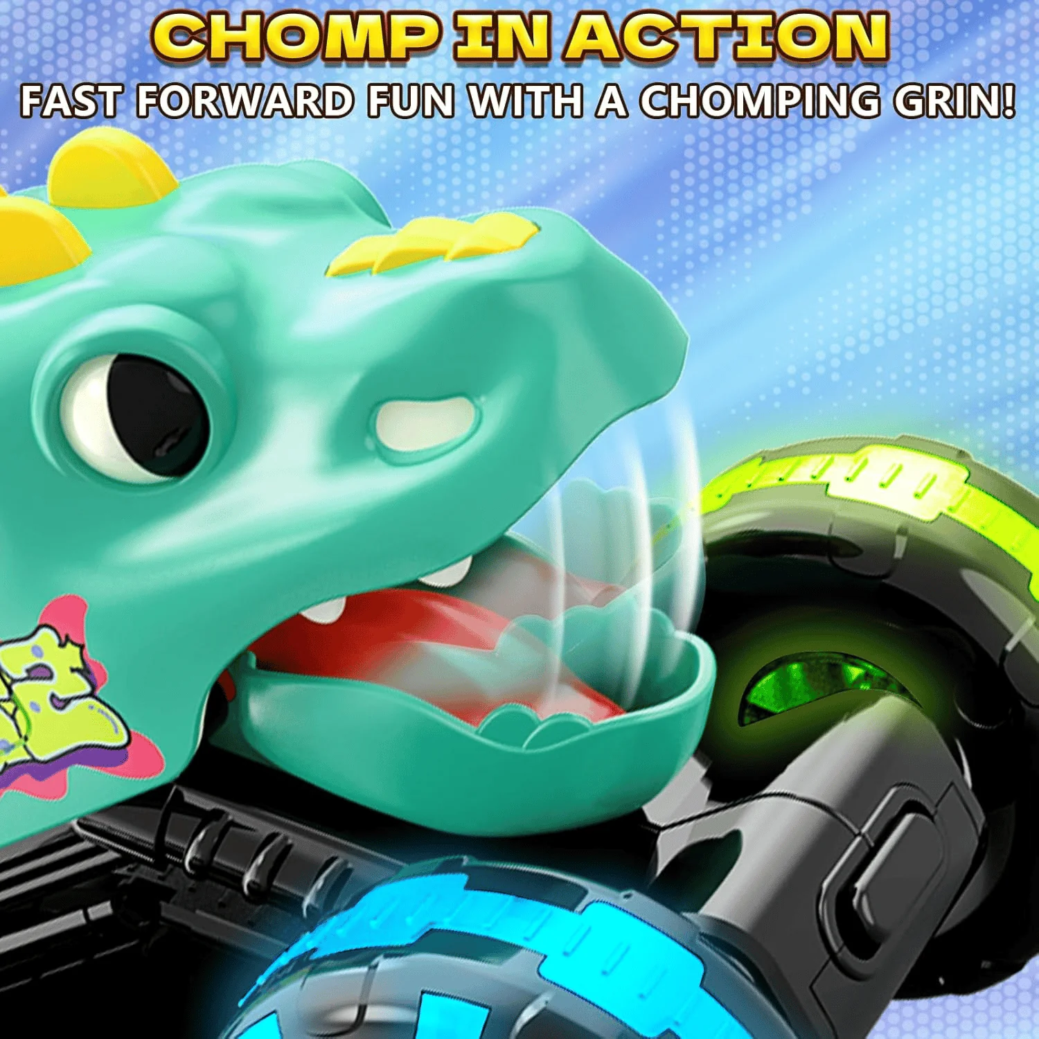 DinoDrive – Press & Go Dino Truck Spielzeug für Kleinkinder - Image 7