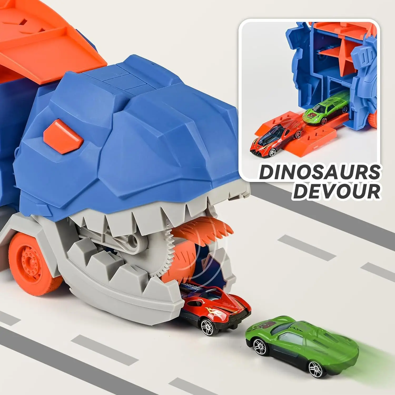 DinoMorph – 4-in-1 Transformer Riesen-Truck & Dino-Spielset | 50% RABATT - Image 2