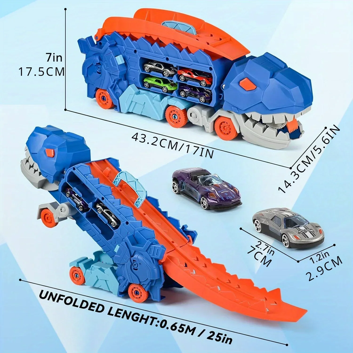 DinoMorph – 4-in-1 Transformer Riesen-Truck & Dino-Spielset | 50% RABATT - Image 5