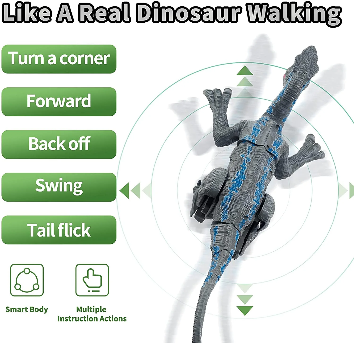 DinoRex – Realistischer ferngesteuerter Dinosaurier | 50% RABATT - Image 11