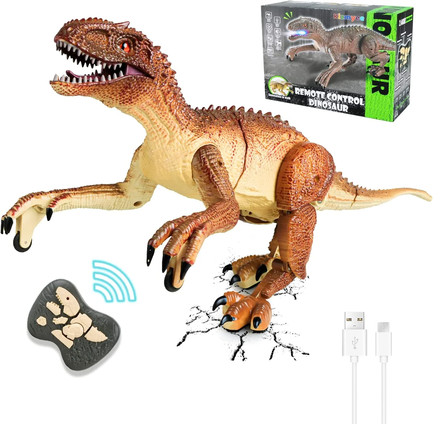 DinoRex – Realistischer ferngesteuerter Dinosaurier | 50% RABATT - Image 19