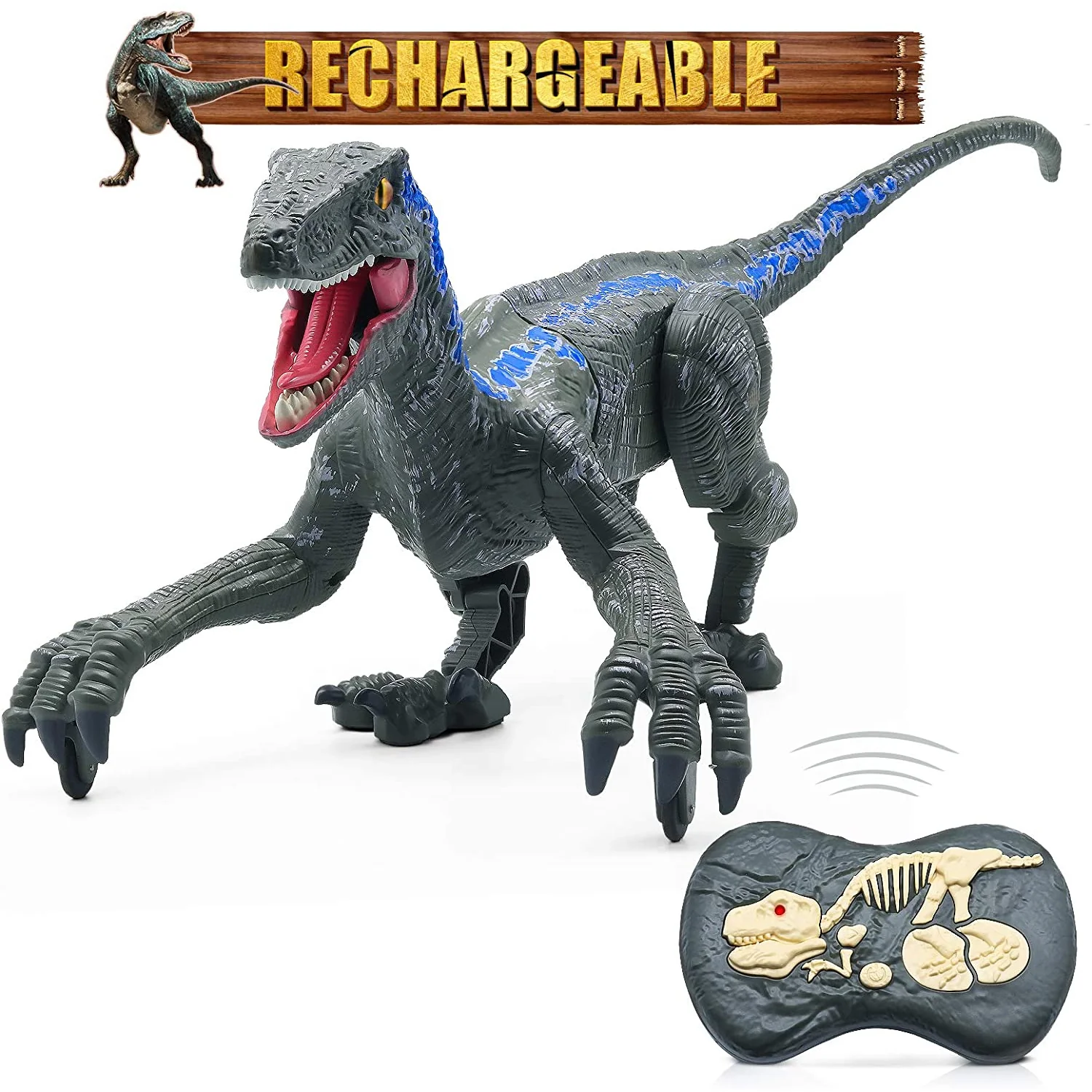 DinoRex – Realistischer ferngesteuerter Dinosaurier | 50% RABATT - Image 2