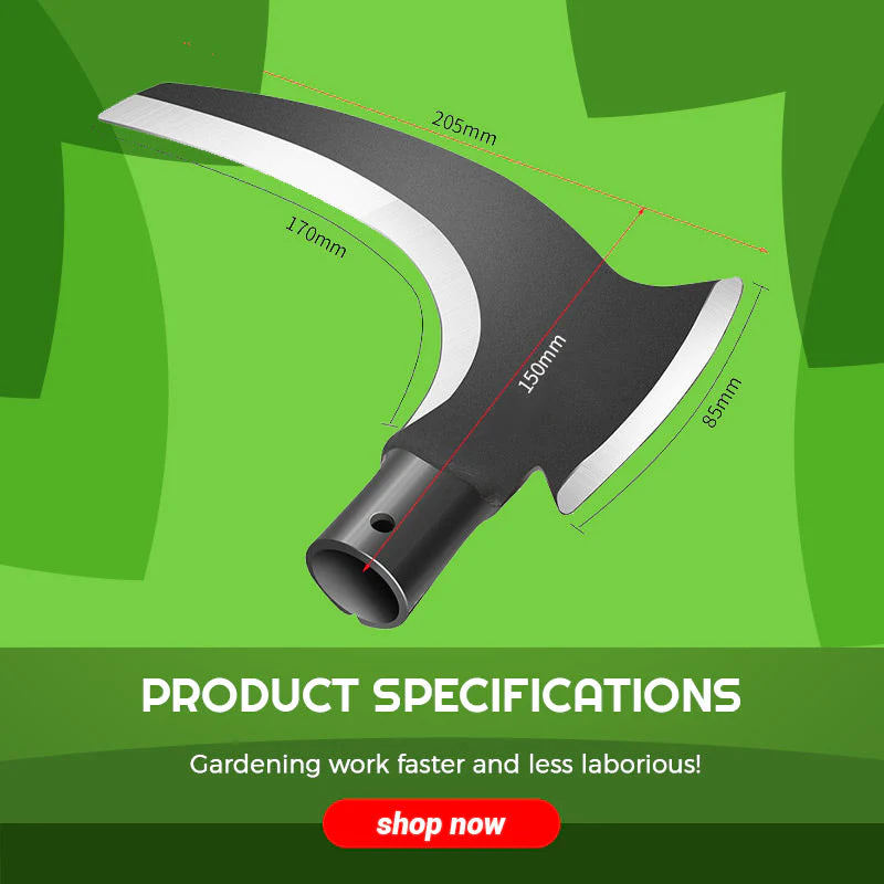 GardenMaster - Doppelsense aus Manganhartstahl | 1+1 GRATIS - Image 8