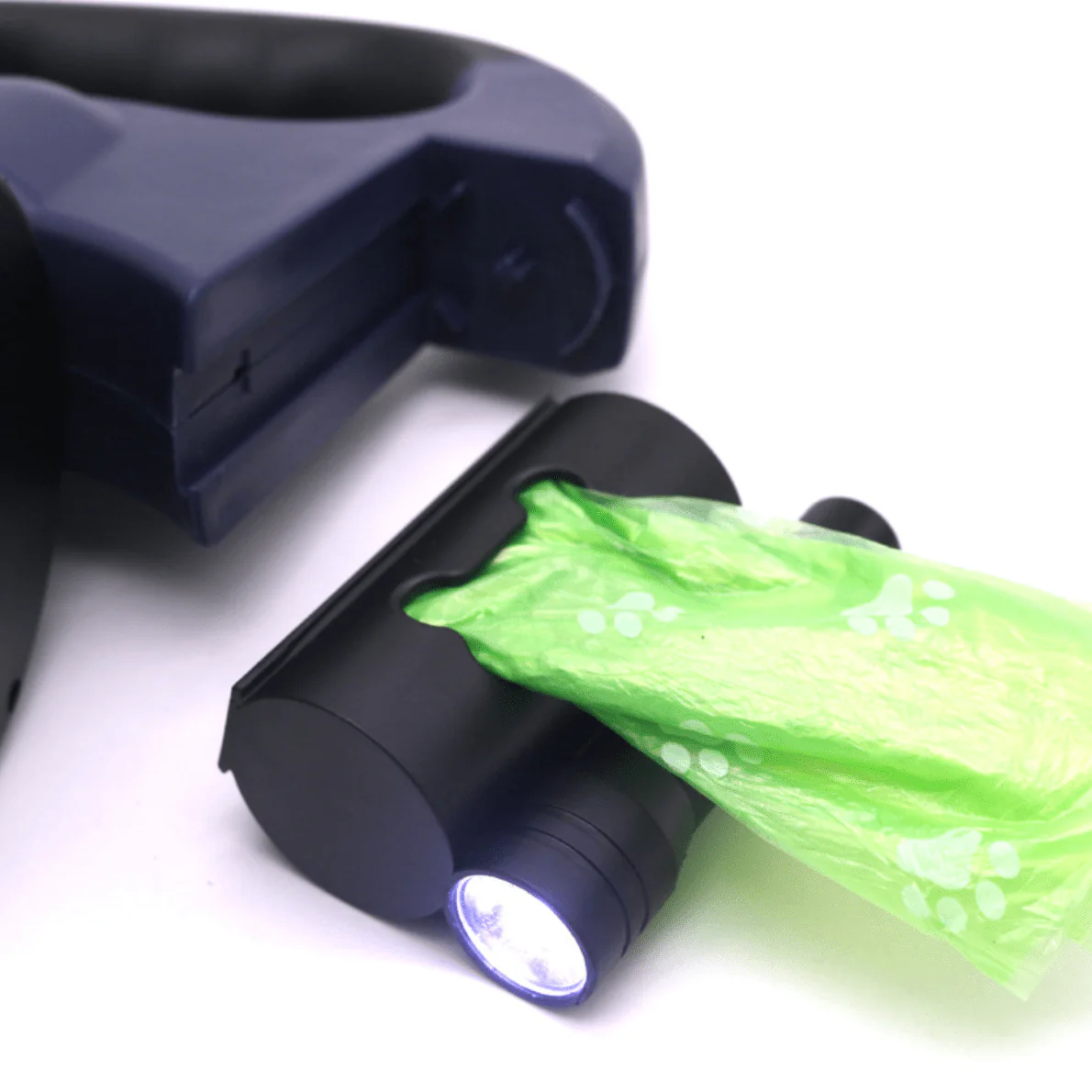 Doppelte Hundeleine mit Taschenlampe zum Umwickeln | 50% RABATT - Image 5