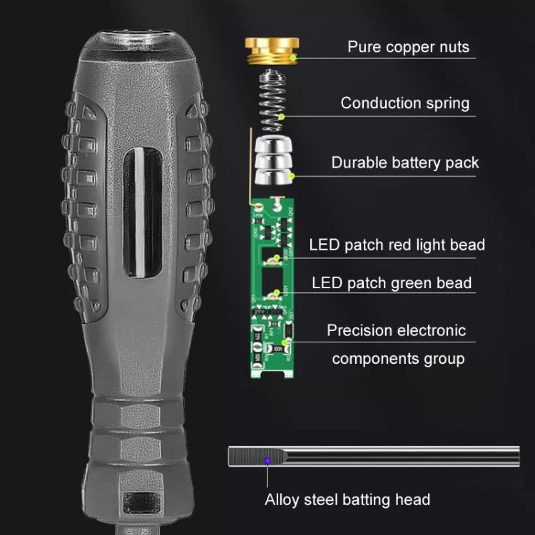 Doppelter farbiger Lichtschraubendreher elektrischer Stift - Image 5